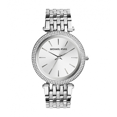 Michael Kors Ladies Darci Silver-Tone Watch MK3190