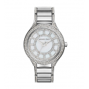 Michael Kors Ladies Kerry Pavé Silver-Tone Watch MK3311