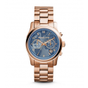 Michael Kors Ladies  Watch Hunger Stop Runway Rose Gold-Tone Watch MK5972