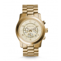 Michael Kors Ladies  Runway Oversized Gold-Tone Watch MK8077