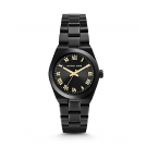 Michael Kors Ladies Channing Black-Tone Watch MK6100