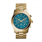 Michael Kors Ladies  Watch Hunger Stop Oversized Runway Gold-Tone Watch MK8315