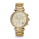 Michael Kors Ladies  Parker Gold-Tone Watch MK5354