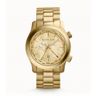 Michael Kors Ladies Oversized Runway Gold-Tone Watch MK5960